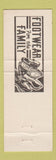Matchbook Cover - HARing's Shoes Boyertown PA