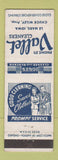 Matchbook Cover - Vallet Cleaners Le Mars IA