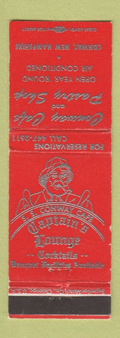 Matchbook Cover - Conway Cafe Pastry Shop Conway NH