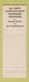 Matchbook Cover - The Carriage House West Peabody MA