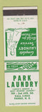 Matchbook Cover - Park Laundry Fargo ND