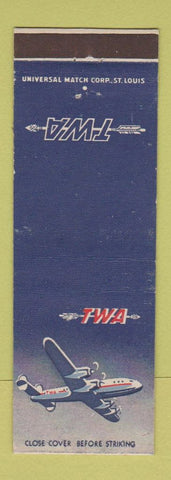 Matchbook Cover - TWA Airlines