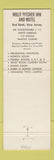 Matchbook Cover - Molly Pitcher Inn Red Bank NJ
