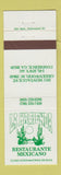 Matchbook Cover - La Hacienda Restaurant Mexican Commerce GA