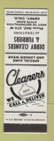 Matchbook Cover - Derby Cleaners Furriers Derby Colorado WEAR