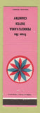 Matchbook Cover - Pennsylvania Dutch Country PA
