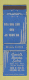 Matchbook Cover - David's Beauty Salon Chicago IL WEAR