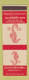 Matchbook Cover - Chalfonte Haddon Hall Atlantic City NJ WEAR