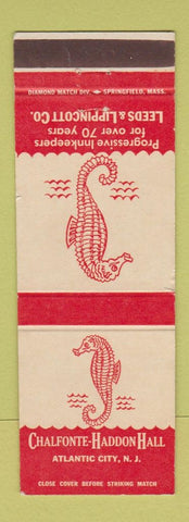 Matchbook Cover - Chalfonte Haddon Hall Atlantic City NJ WEAR