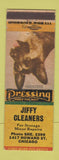 Matchbook Cover - Jiffy Cleaners Chicago IL German Shepherd