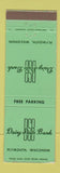 Matchbook Cover - Dairy State Bank Plymouth WI