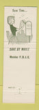 Matchbook Cover - Dairy State Bank Plymouth WI