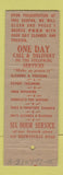 Matchbook Cover - Ruby's Cleaners Pittsburgh PA