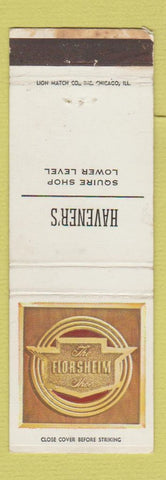 Matchbook Cover - Florsheim Shoes Havener's WEAR