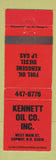 Matchbook Cover - Kennett Oil Company Conway NH