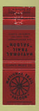 Matchbook Cover - National Trail Saloon Hebron OH