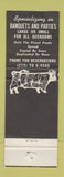 Matchbook Cover - Press Box New York City Steak ouse WEAR