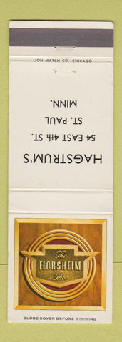 Matchbook Cover - Florsheim Shoes Hagstrum's St Paul MN