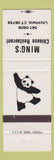 Matchbook Cover - Ming's Chinese Restaurant Litchfield CT Panda
