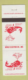 Matchbook Cover - Wehle Industrial Supply Electric