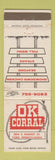 Matchbook Cover - Ok Corral York PA restaurant