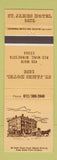 Matchbook Cover - St James Hotel Red Wing MN