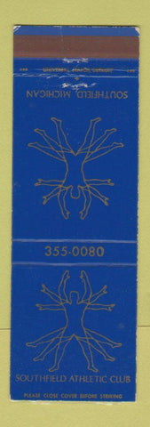 Matchbook Cover - Southfield Athletic Club MI
