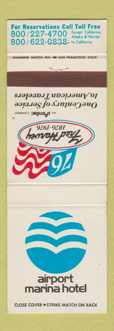 Matchbook Cover - Fred Harvey Airport Marina Hotels