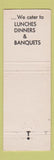 Matchbook Cover - Cassano's Commodore Dayton OH
