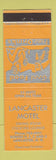 Matchbook Cover - Lancaster Motel Lancaster NH
