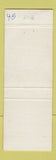 Matchbook Cover - Lancaster Motel Lancaster NH