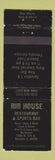 Matchbook Cover - Rib House Restaurant Burbank IL WEAR