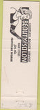 Matchbook Cover - La Que ue Coffures Naples girlie Long Beach CA?