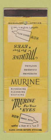 Matchbook Cover - Murine Eye Drops WEAR