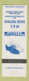 Matchbook Cover - M&E Shoe Repair North Bend OR