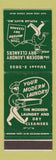 Matchbook Cover - Modern Laundry Dry Cleaners Poplar Bluff MO