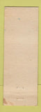 Matchbook Cover - Columbia Cleaners Caribou ME hillbilly