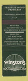 Matchbook Cover - Winston's Fort Collins Boulder Colorado WEAR