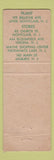 Matchbook Cover - Schiat & Son Dry Cleaners Upper Montclair NJ