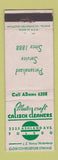 Matchbook Cover - Master Craft Calisch Cleaners Toledo OH