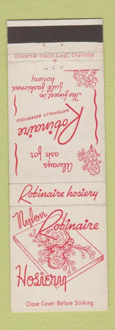 Matchbook Cover - Nylon Robinaire Hosiery