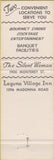 Matchbook Cover - The Silent Woman San Luiis Obispo CA headless girlie