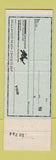 Matchbook Cover - Consumers Savings Bank Worcester MA