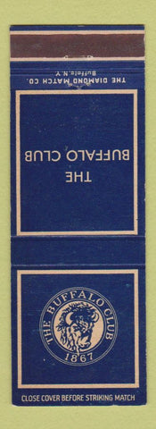 Matchbook Cover - The Buffalo Club NY