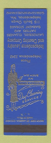 Matchbook Cover - Independence Laundry Cleaning MO