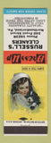Matchbook Cover - Russell's Cleaners Northumberland PA