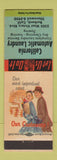 Matchbook Cover - California Automatic Laundry Burbank CA