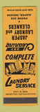 Matchbook Cover - Jasper Laundry Cleaners IN low phone #