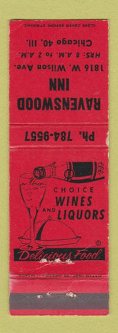 Matchbook Cover - Ravenswood Inn Chicago IL WEAR