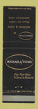 Matchbook Cover - Michaels Stern Men's Clothes Morris & Son McPherson KS
